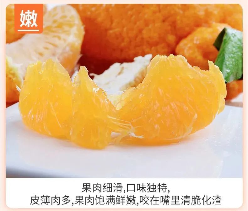 【千千生鲜】果肉饱满,果粒充盈水嫩,富含超多VC!29.9元=大果5斤,39.9元=大果9斤,抢【正宗四川不知火丑橘】,原产直达,品质保证!