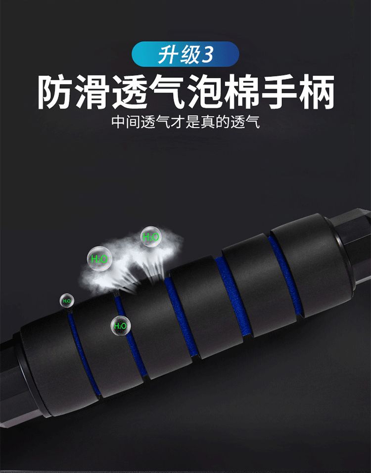 【全国到家】【全民跳绳季 | 火遍全网的瘦身大法|减脂负重跳绳】仅19.9元=1条,29.9元=2条抢门市价59元/118元的天鹅多姿负重跳绳!每天仅需10min燃脂100大卡,完全没有操作难度的掉赘肉好物,加粗耐磨钢丝绳,一体轴承,长短自由调,可拆卸负重块,天鹅臂仙女背马甲线不是梦~