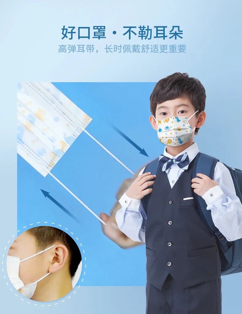 【现货包邮!三层灭菌一次性防护口罩】仅19.9元抢儿童一次性口罩50个!29.9元抢40个KN95口罩!防水、防喷溅、高效防护!