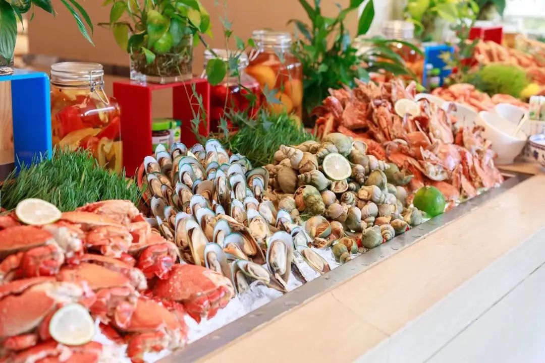 大全清晰五星级美食海鲜自助餐厅图片自助海鲜海鲜高档自助海鲜餐厅